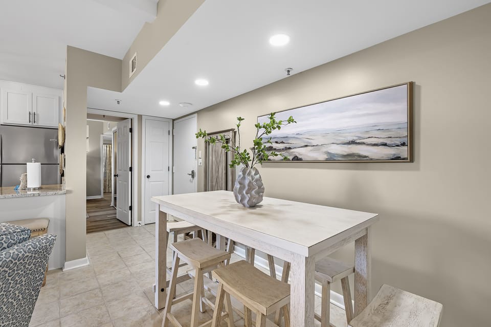 Dining Table and Stools