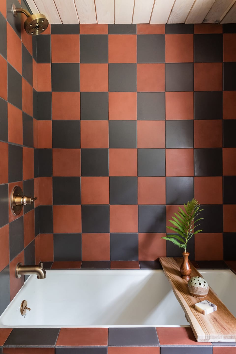 Custom tiled bathroom~