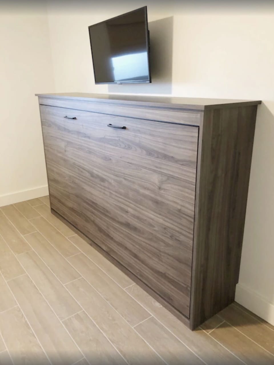 Twin Size Murphy Bed gives lots of options in Bedroom 2