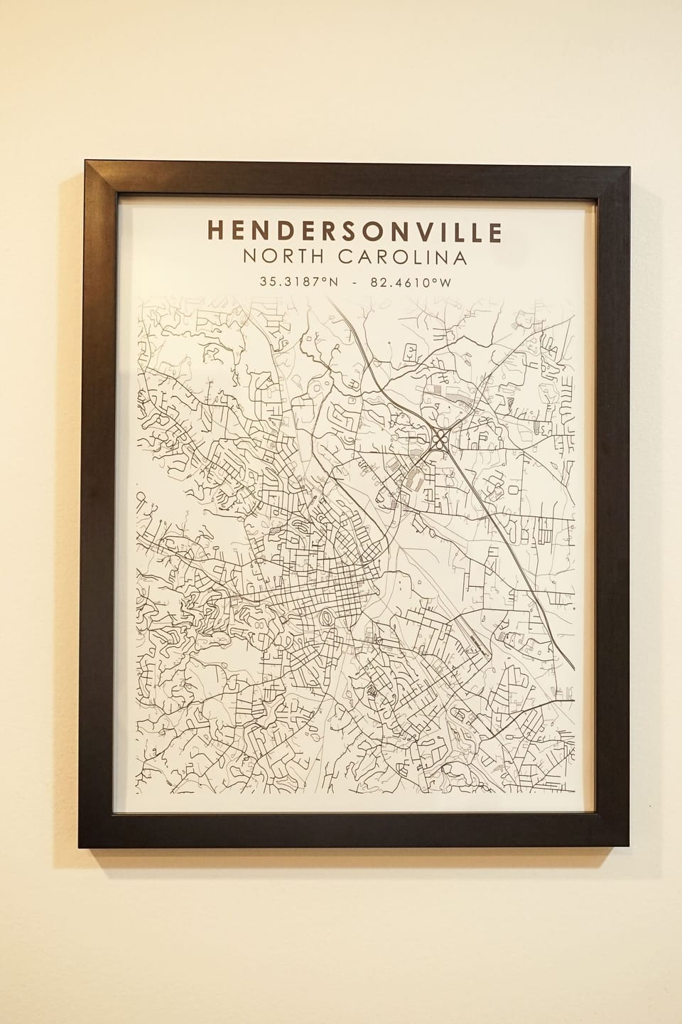 local art on every wall in the AirBnB