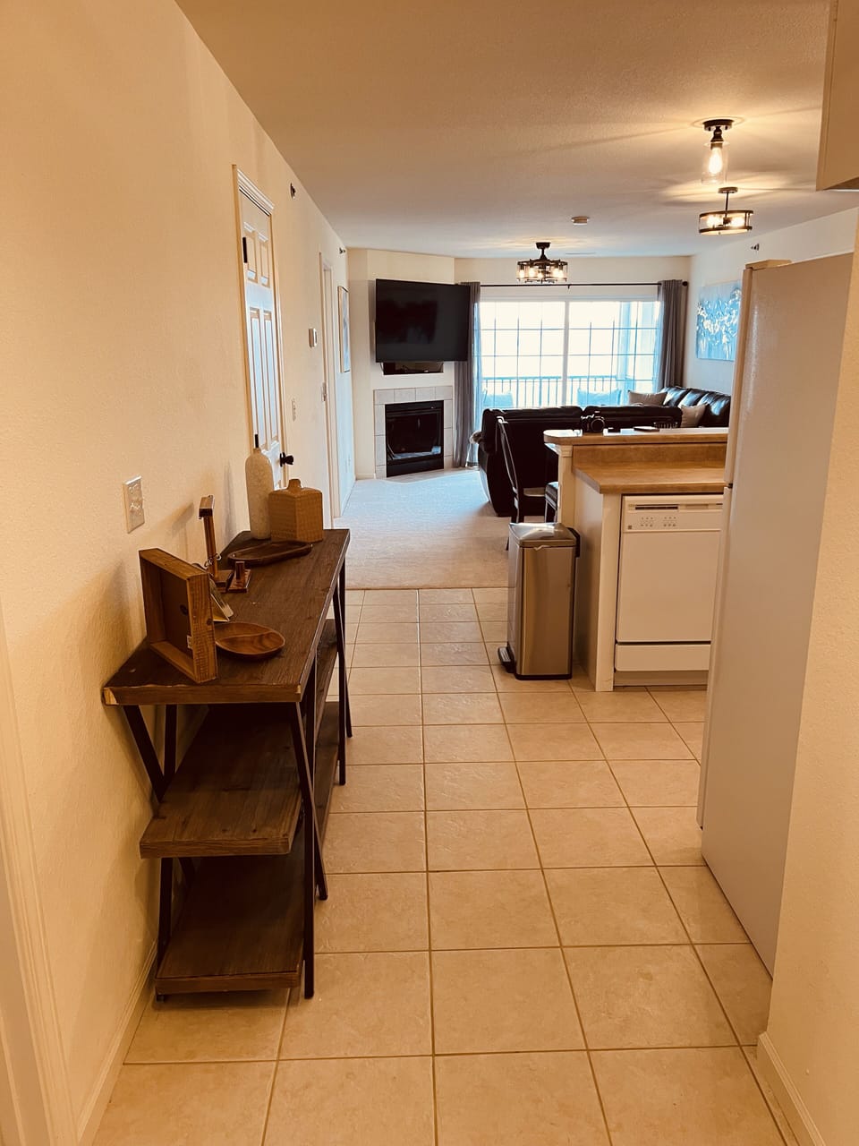 Entrance to condo