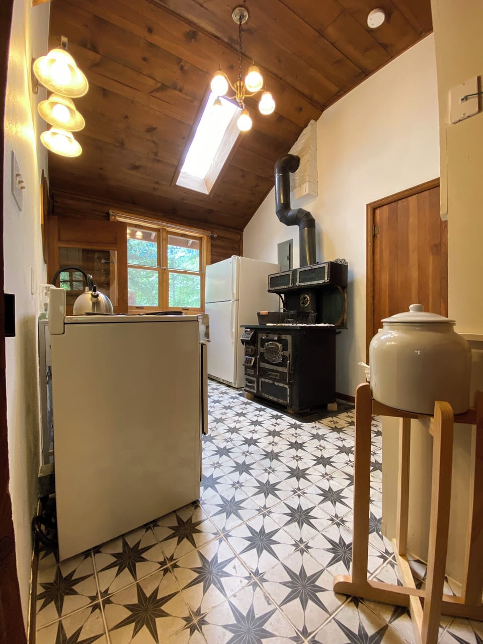 Kitchen as seen from living room