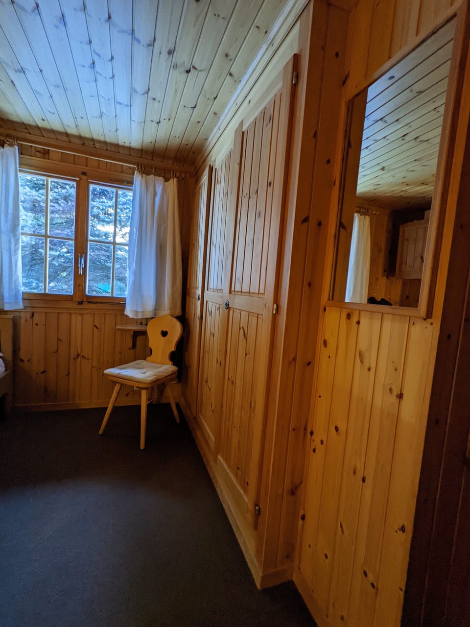 There is enough storage in both bedrooms.