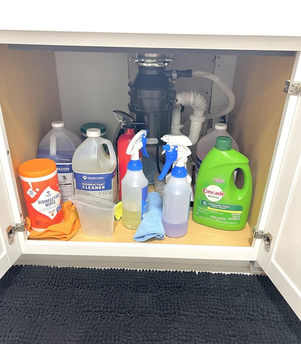 You clean or we clean, we've got whatever we need.