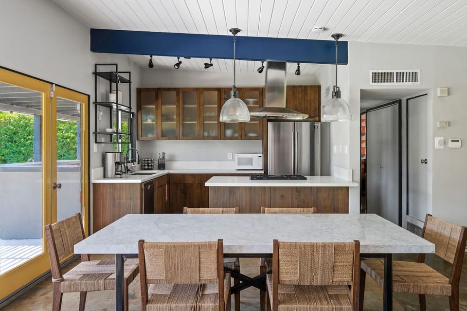 Updated kitchen with custom cabinets