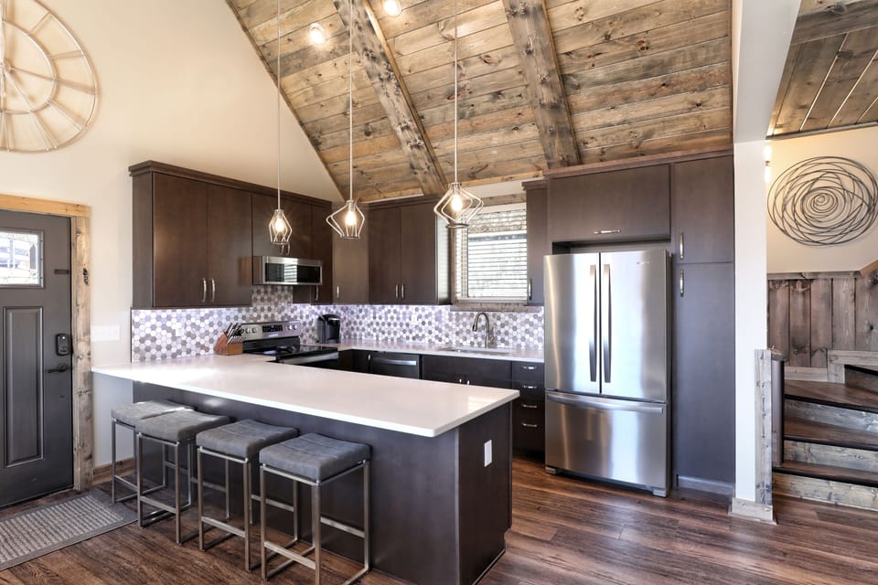 Fully stocked kitchen with everything you can possibly need