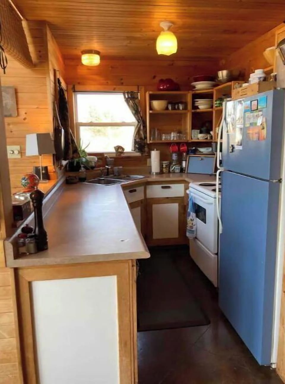 Galley kitchen, includes everything one could need!!