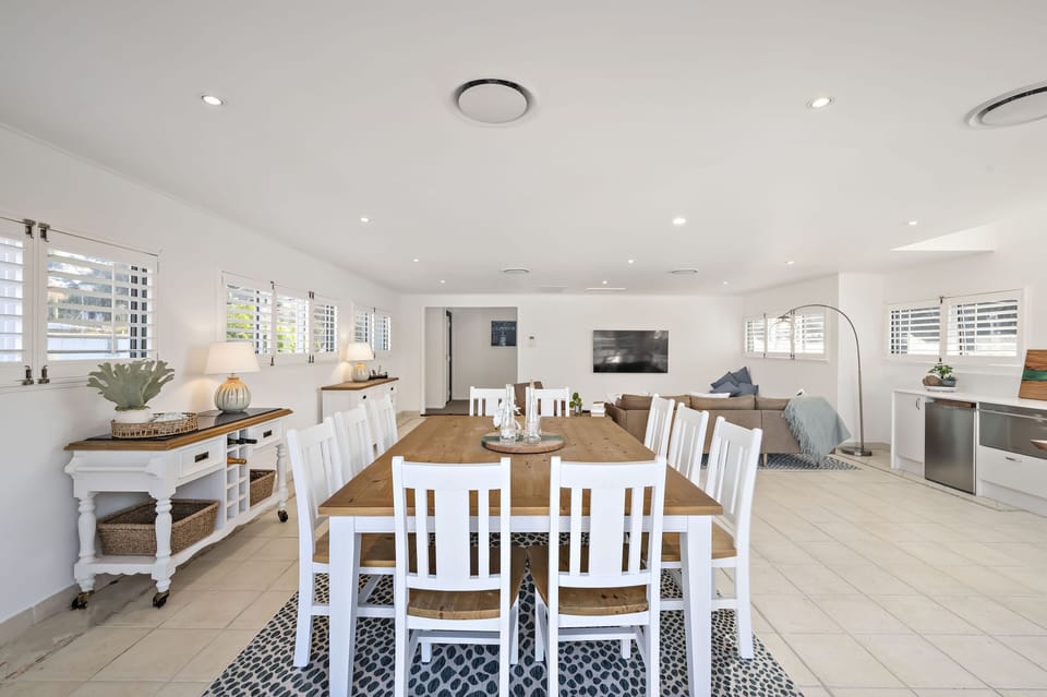 Huge top-level living area, opening out onto the rooftop terrace