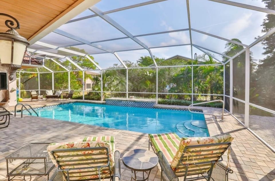 Private Swimming Pool & Relaxing Area. 