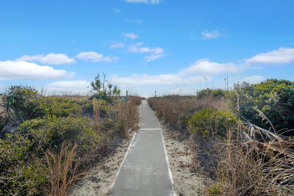 Beach access is just steps away!