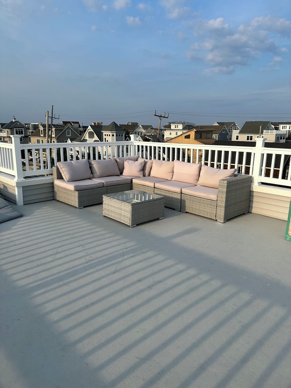 Rooftop sectional