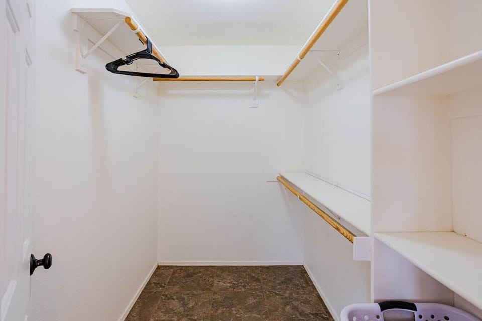 bedroom 3 with walk-in closet