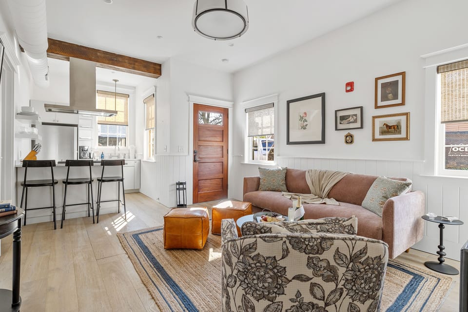 Open Concept Living Room and Kitchen