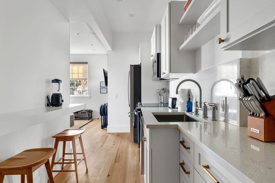 Bar Seating in Kitchen