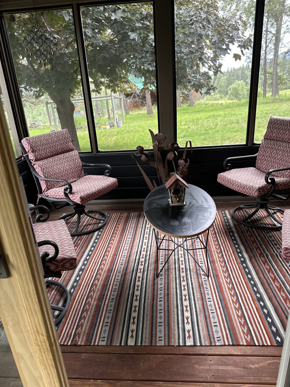 Screened in porch