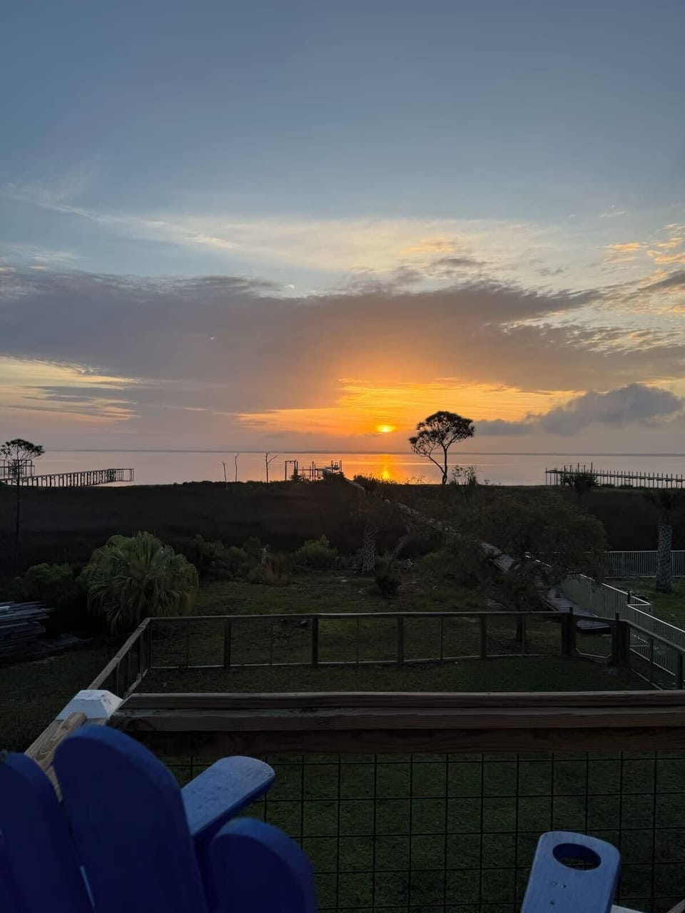 Sunset On Porch