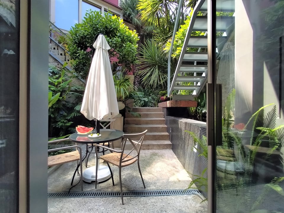 Garden and terrace 