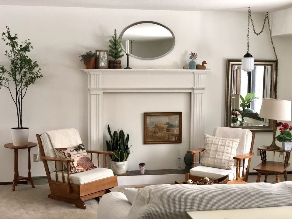 Very comfortable bedroom with a Queen bed.