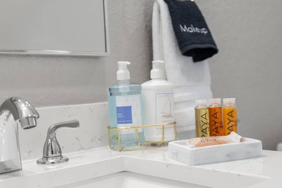 Bath essentials also provided