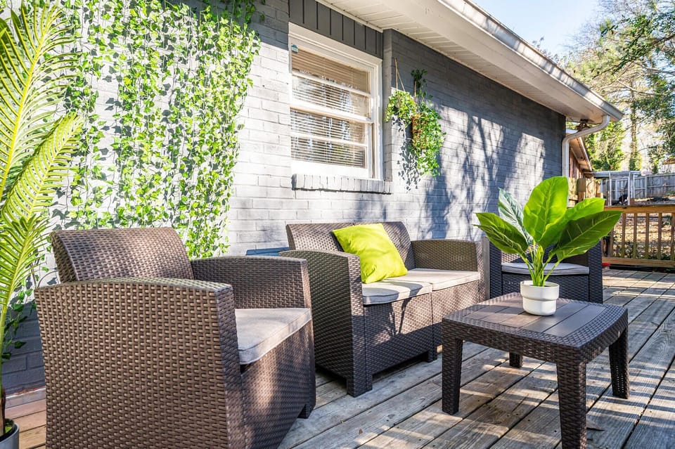 outdoor deck oasis