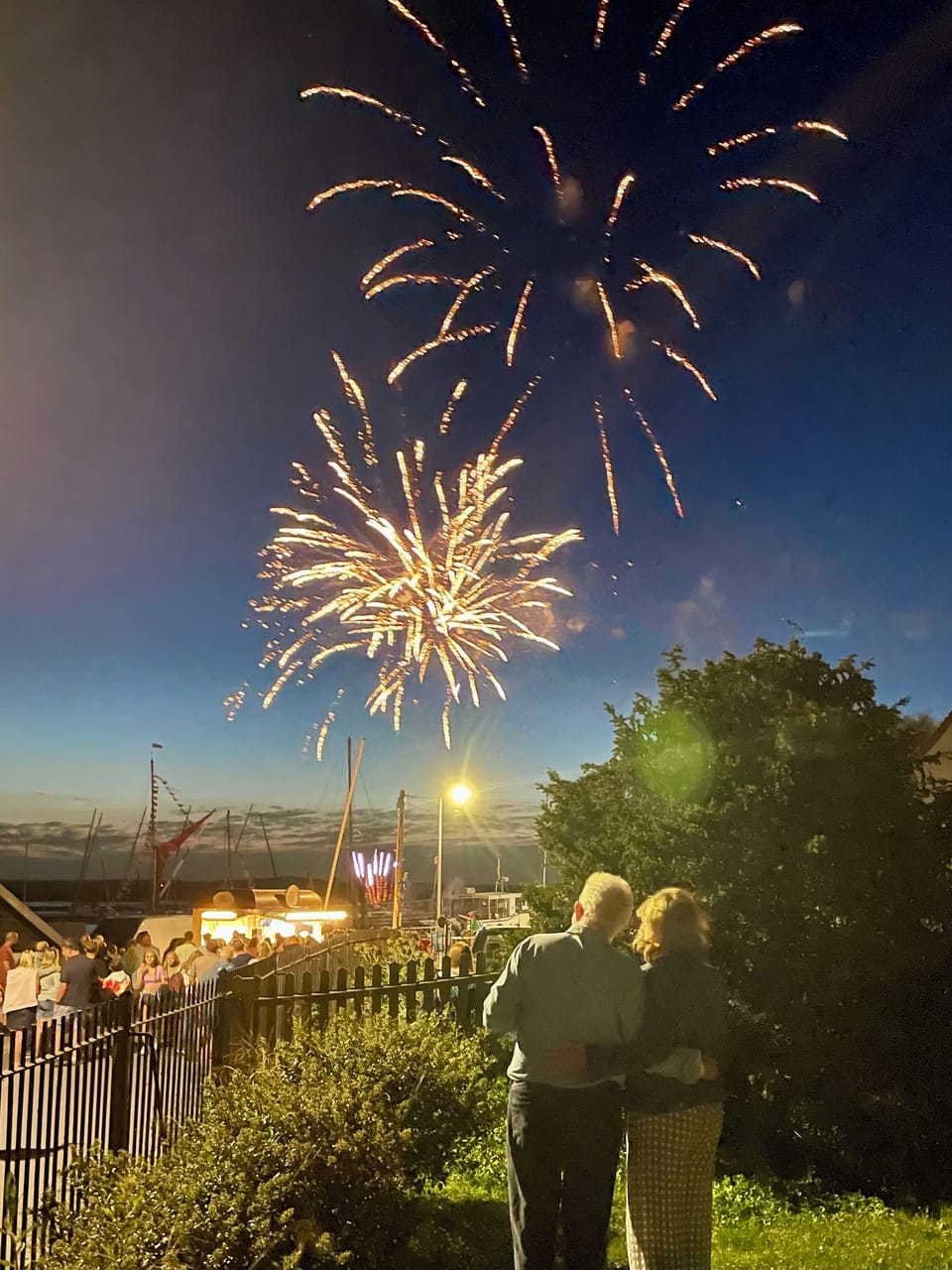 Garden 3 of 3 | No better place to watch the Mersea Regatta fireworks 🎆