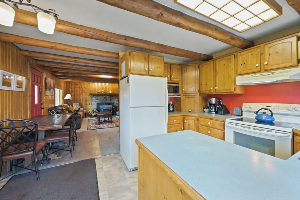 Our kitchen and small dining table view
