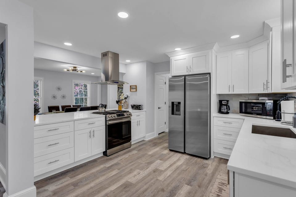 Full new open Kitchen with new stainless-steel appliances - Main Level