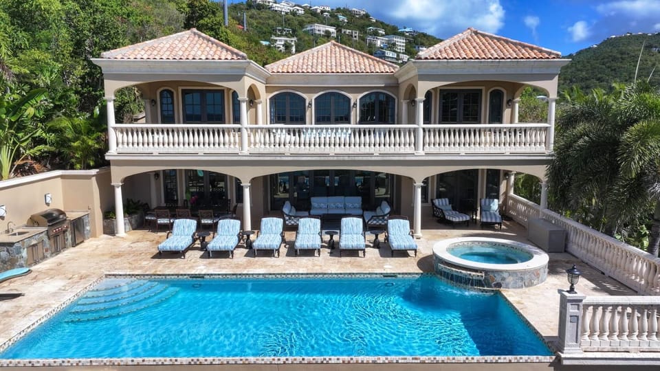 Aerial Shot of the House 