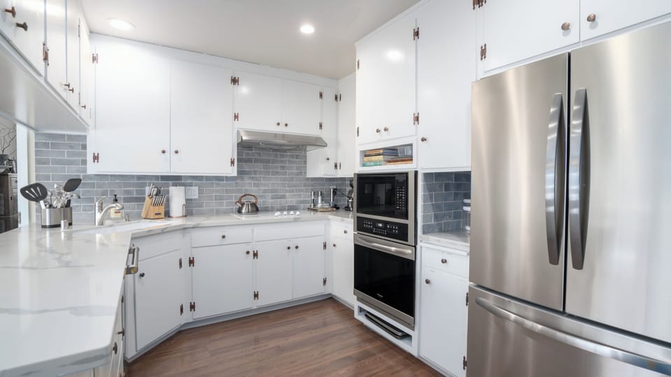 Where culinary magic happens - our modern kitchen awaits!
