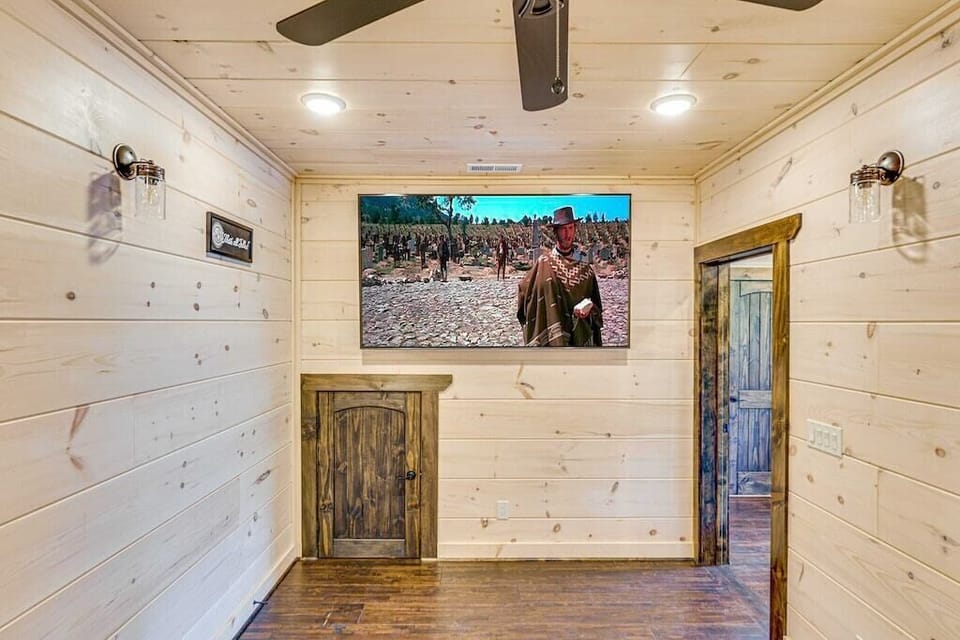 Misty Mountain Stop's theater room