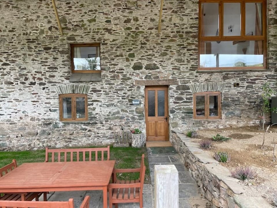 Outside dining space
