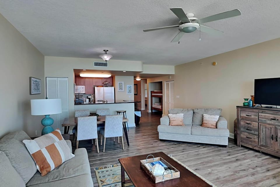 Living Room and Dining Area