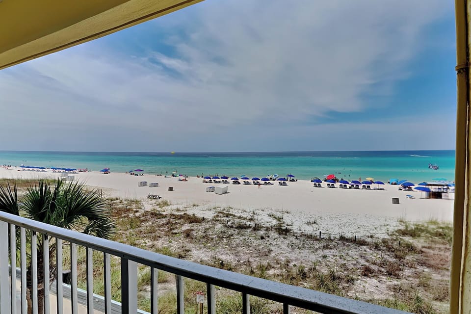 Private Gulf Front Balcony View