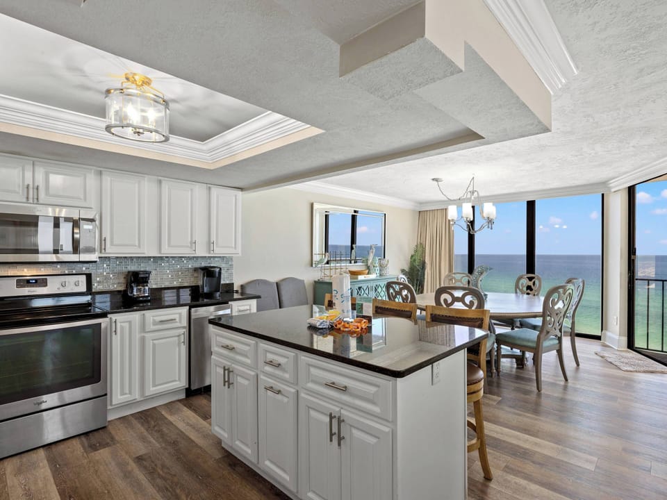 Kitchen Island Seats 3 - First Floor