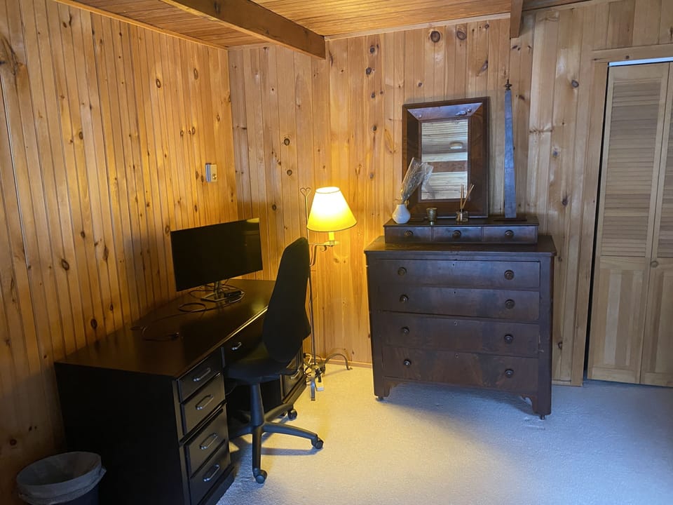 Office area in Primary Bedroom