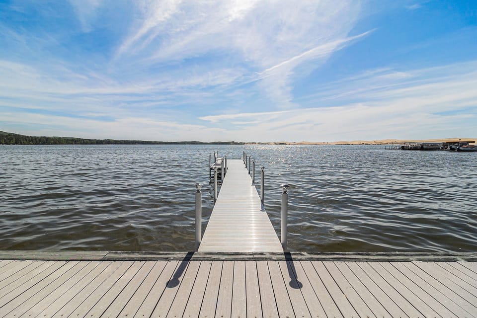 Our Private Dock allows you to tie up your Jet Ski or Boat during your stay!
