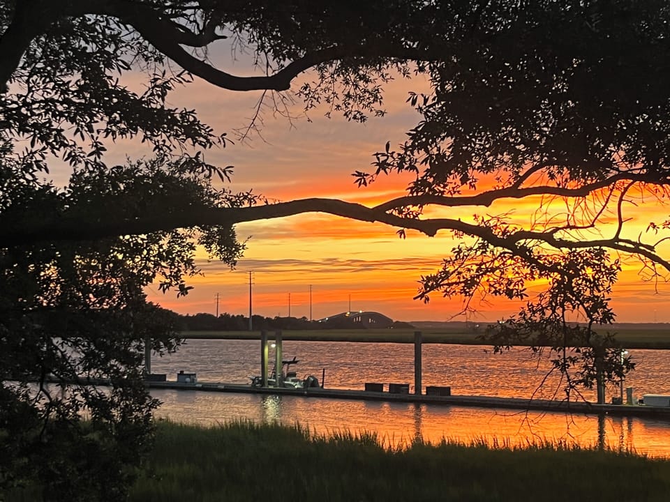 Sunset at Golden Isles St Simon's Island Photo by Me 🤙🏽