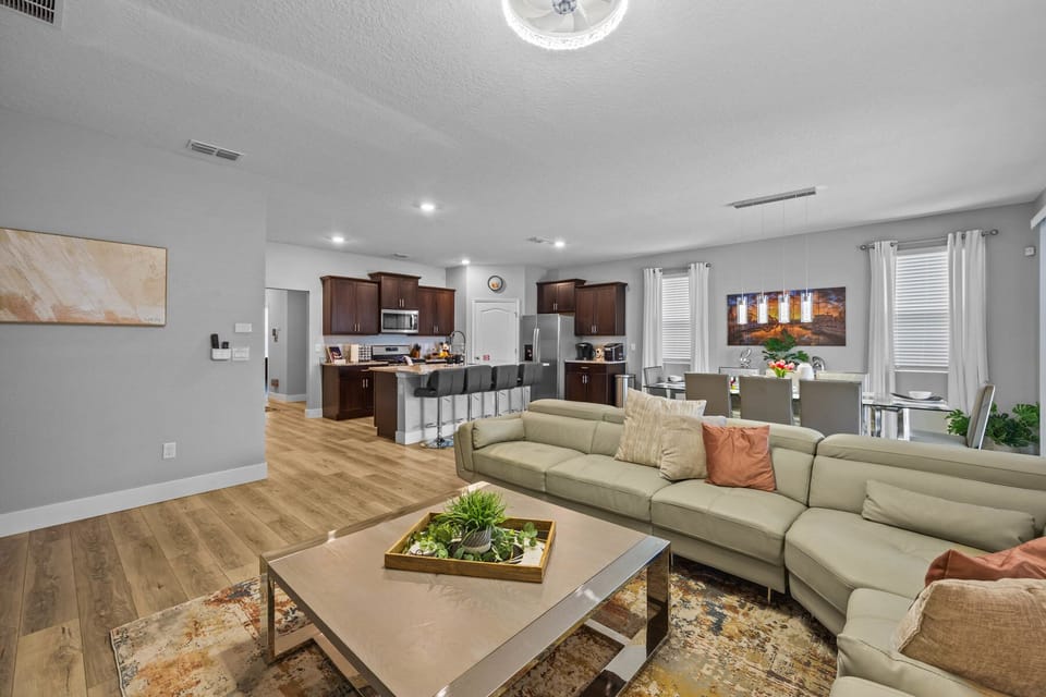 Front Sitting Area for games, TV and Relaxing