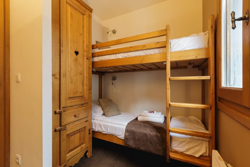 Comfortable bunk beds
