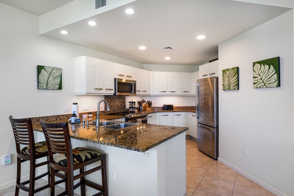 Beautiful kitchen includes everything that you need.