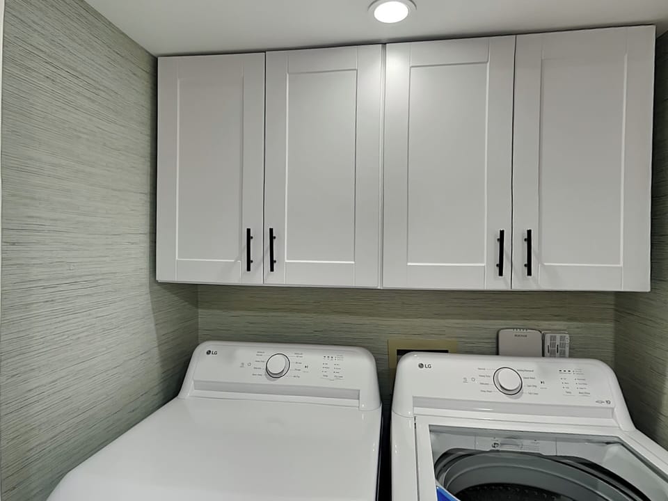 Washer and Dryer Closet