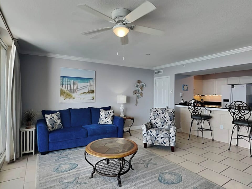 Living Area with Sofa Sleeper