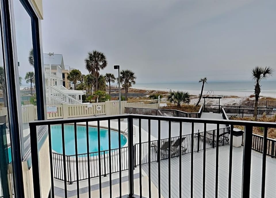 Gulf Front Balcony View