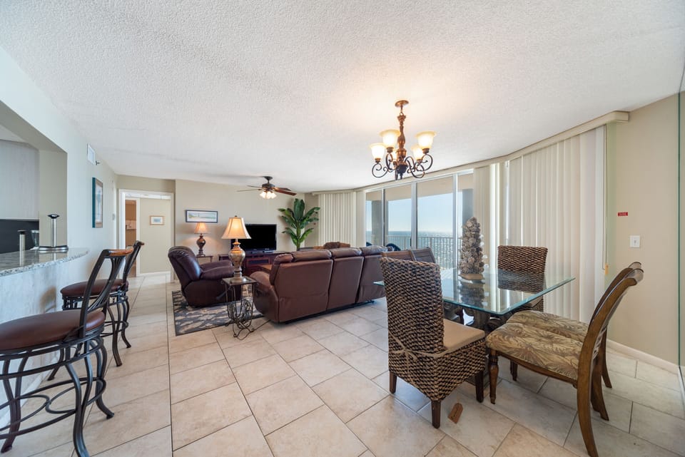 Dining Area and Living Room