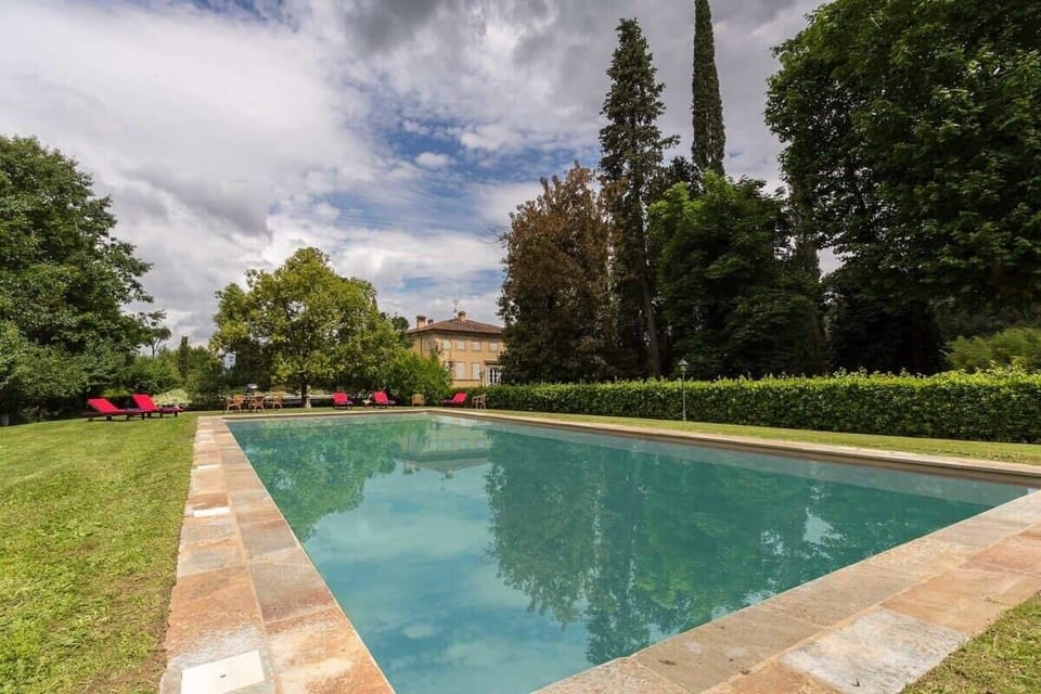 Large private swimming pool