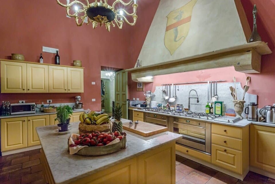 Well equipped traditional kitchen