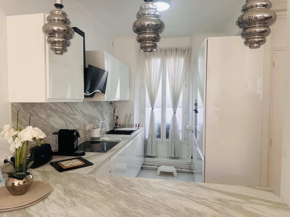 Open plan kitchen