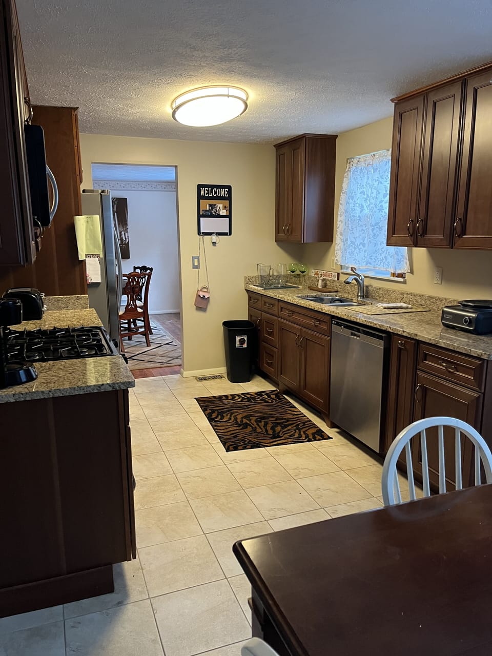 Kitchen - LG Side by Side  Refrigerator LG Dishwasher LG Microwave LG Gas Stove 