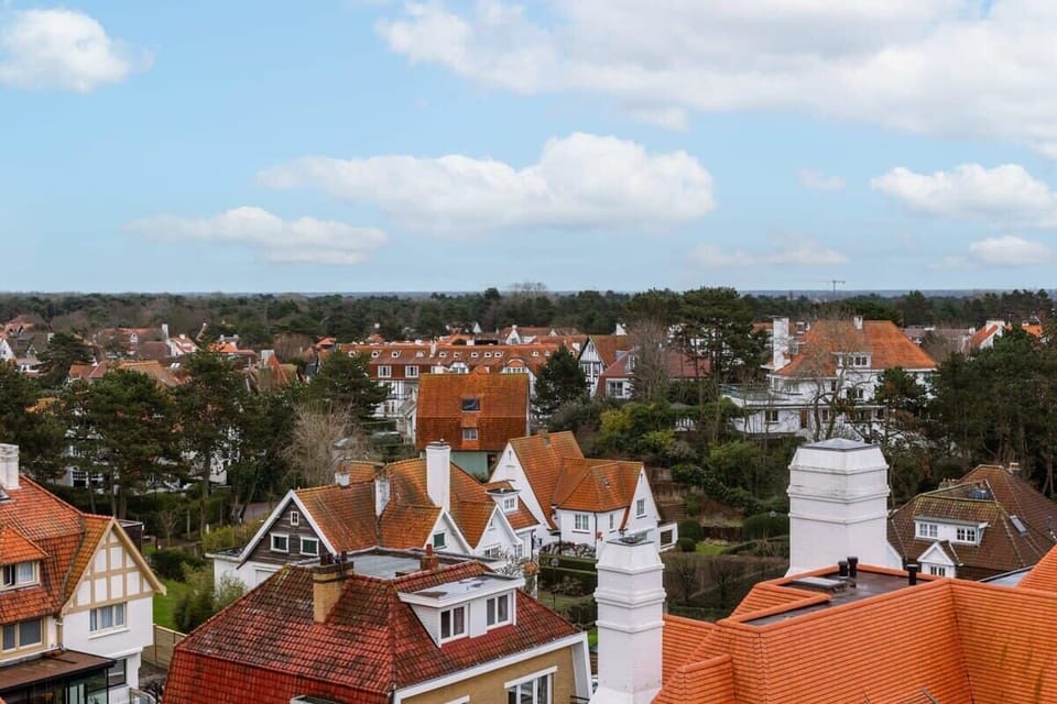 Charming rooftop view over the coastal rooftops ✨