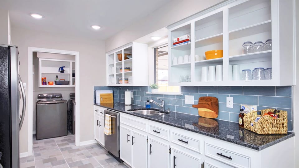 Plenty of counter space to prepare your meals.